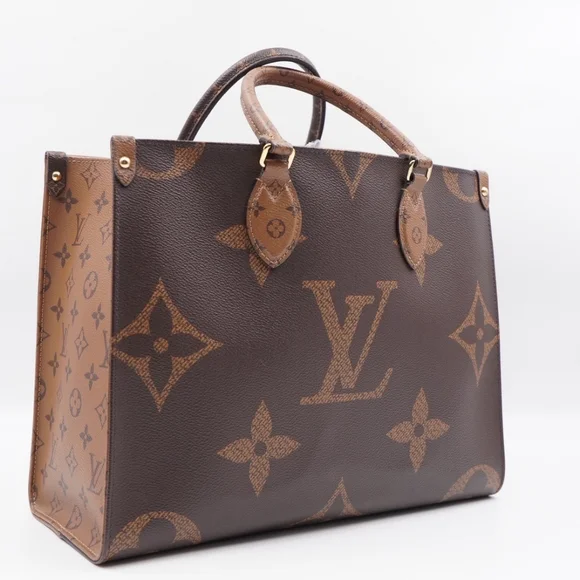 CE24 💟 Louis Vuitton Reverse Monogram Giant Onthego MM - Picture 5 of 14